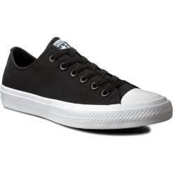 Trampki CONVERSE - Ct II Ox 150149C Black/White/Navy. Czarne trampki i tenisówki męskie Converse, bez wzorów, z gumy, bez zapięcia. W wyprzedaży za 169.00 zł.