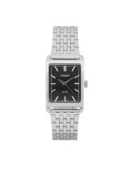 Casio Zegarek MTP-B215D-1AVER Srebrny. Szare, analogowe zegarki męskie Casio, srebrne. Za 399.99 zł.