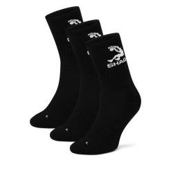 Skarpety długie SHAQ. Czarne skarpetki męskie Shaq, bez wzorów. Za 49.99 zł.
