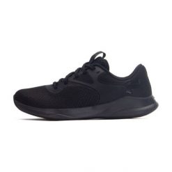 Buty Under Armour Charged Aurora 2 W 3025060-003 czarne. Czarne buty sportowe na co dzień damskie bez wzorów, z gumy, na fitness i siłownię. Za 382.69 zł.