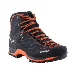 Buty Salewa Ms Mtn Trainer Mid GTX czarne. Czarne buty trekkingowe męskie Salewa, z gore-texu, bez zapięcia, outdoorowe, gore-tex. Za 969.99 zł.
