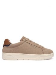 Tommy Hilfiger Sneakersy T3X9-35244-0318 S Beżowy. Brązowe trampki i tenisówki chłopięce Tommy Hilfiger, bez wzorów, ze skóry, bez zapięcia. Za 389.99 zł.
