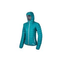 Kurtka puchowa damska Ocun Tsunami Eco. Niebieskie kurtki damskie Ocun, l, bez wzorów, z puchu, bez kaptura. Za 728.99 zł.