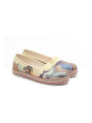 Goby Espadryle w kolorze kremowym ze wzorem rozmiar: 40. Brązowe espadryle damskie Goby, bez wzorów, bez obcasa. Za 204.95 zł.