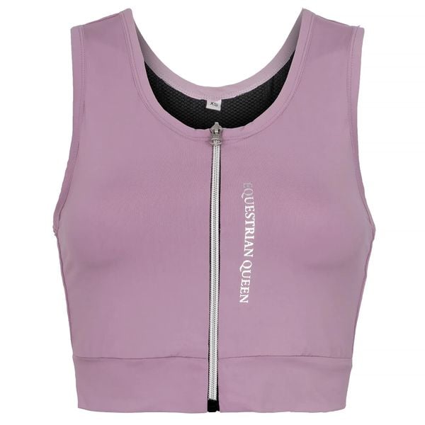 Koszulka jeździecka damska croptop EQUESTRIAN QUEEN Adeline 25SS. Czerwone t-shirty damskie EQUESTRIAN QUEEN, xs, bez wzorów, z nylonu, bez kołnierzyka. Za 158.99 zł.