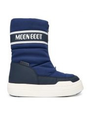 Moon Boot Śniegowce Jr Park Zip High Wp 80D3440080 D Granatowy. Niebieskie kozaki dziewczęce Moon Boot, bez wzorów, z materiału, bez obcasa. Za 669.99 zł.