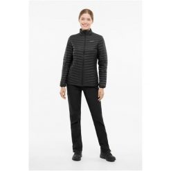 Kurtka zimowa puchowa damska Walzen Lady - lekka, ciepła, wodoodporna. Czarne kurtki damskie VIKING, na zimę, xl, bez wzorów, z poliamidu, bez kaptura. Za 499.90 zł.