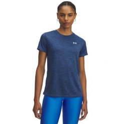 Skarpetki damskie z melanżem Under Armour Tech. Niebieskie skarpetki damskie Under Armour, bez wzorów, z materiału. Za 179.00 zł.