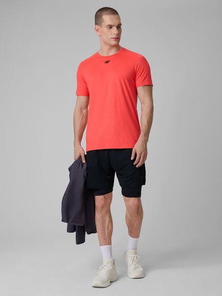 4F Spodenki treningowe szybkoschnące męskie - czarne S. Czarne szorty sportowe męskie 4f, m, na fitness i siłownię. Za 169.99 zł.