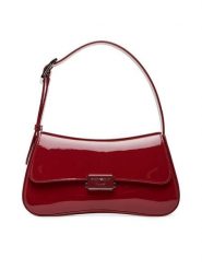 Emporio Armani Torebka EW001013 AF17287 U5068 Bordowy. Czerwone torebki klasyczne damskie Emporio Armani, bez wzorów, ze skóry, bez dodatków. Za 1,179.00 zł.