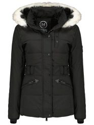 Maison Montaigne Kurtka pikowana "Chesmai" w kolorze czarnym rozmiar: M. Czarne kurtki damskie Maison Montaigne, m, bez wzorów, bez kaptura. Za 332.24 zł.