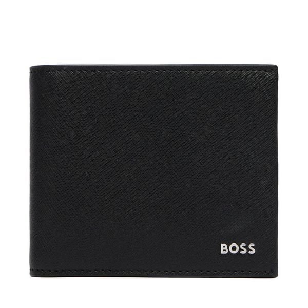 Portfel BOSS. Czarne portfele męskie Boss, bez wzorów. Za 449.99 zł.