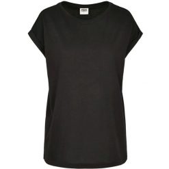 Damski T-shirt w dużych rozmiarach Urban Classic organic extended. Czarne t-shirty damskie Urban Classics, xl, bez wzorów, z bawełny, bez kołnierzyka. Za 108.50 zł.