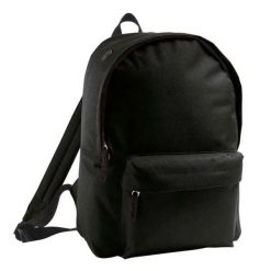 Plecak Rider Plain. Czarne plecaki damskie SOL'S, bez wzorów. Za 46.99 zł.