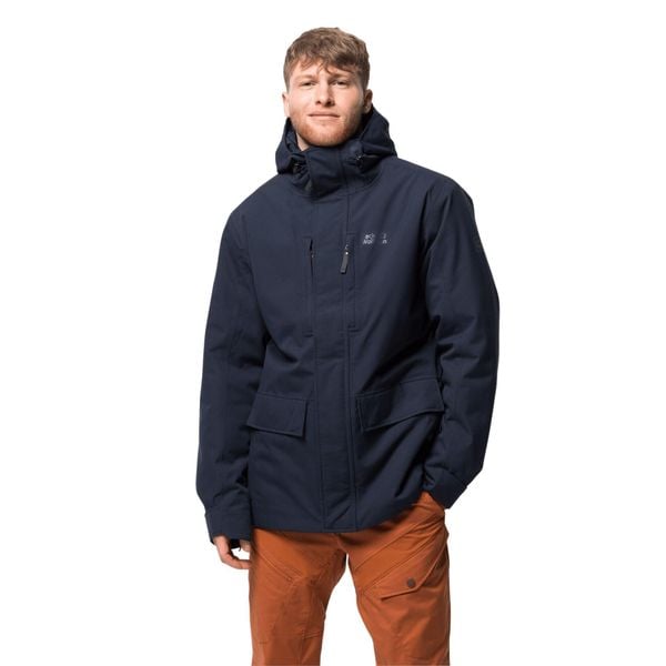 Kurtka Jack Wolfskin west coast. Niebieskie kurtki męskie Jack Wolfskin, m, bez wzorów, z materiału, sportowe, bez kaptura. Za 979.00 zł.