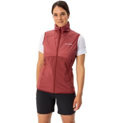 Kamizelka trekkingowa damska Vaude Brenva II hybrydowa. Czerwone kamizelki damskie Vaude, m, z poliamidu. W wyprzedaży za 369.00 zł.
