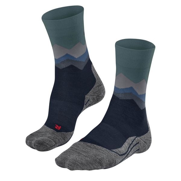 Skarpetki Falke Tk2 Crest. Niebieskie skarpetki męskie Falke, bez wzorów, z materiału. Za 161.50 zł.