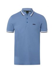 BOSS Green koszulka polo - Paddy Mężczyźni Bawełna niebieski, XXL. Niebieskie koszulki polo męskie Boss Green, m, bez wzorów, z bawełny, bez ramiączek. Za 449.95 zł.