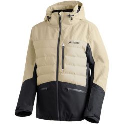 Damska kurtka narciarska Maier Sports Whiteglam. Białe kurtki damskie Maier Sports, m, bez wzorów, z materiału, bez kaptura, narciarskie. Za 1,487.50 zł.