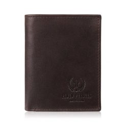 Portfel męski skórzany mały brązowy klasyczny Paolo Peruzzi AY-09-BR. Brązowe portfele męskie Paolo Peruzzi, bez wzorów, ze skóry. Za 59.00 zł.