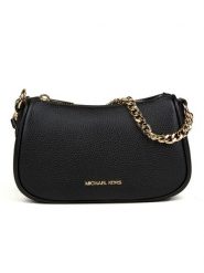 Michael Kors Skórzana torebka w kolorze czarnym - 20 x 12 x 6 cm rozmiar: onesize. Czarne torebki klasyczne damskie Michael Kors, bez wzorów, z materiału, bez dodatków. Za 701.16 zł.