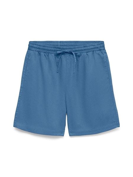 Vero Moda Szorty w kolorze niebieskim rozmiar: M. Niebieskie szorty damskie Vero Moda, bez wzorów, z lyocellu, z podwyższonym stanem. Za 72.95 zł.