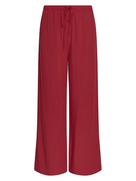 MOSS COPENHAGEN Spodnie w kolorze bordowym rozmiar: XS. Czerwone spodnie materiałowe damskie MOSS COPENHAGEN, bez wzorów, z materiału. Za 219.95 zł.