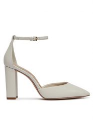 Aldo Półbuty Faith 13706568 Biały. Białe półbuty damskie Aldo, bez wzorów, ze skóry, bez obcasa, na obcasie. Za 469.99 zł.