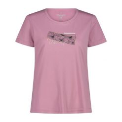 Koszulka damska CMP. Czerwone bluzki sportowe damskie CMP, xs, bez wzorów, z materiału, bez ramiączek. Za 135.00 zł.