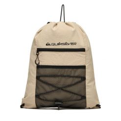 Plecak Quiksilver. Brązowe plecaki damskie Quiksilver, bez wzorów. Za 79.99 zł.