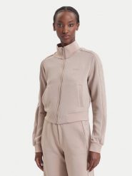 Guess Bluza V6BQ18 K6358 Beżowy ciemny Regular Fit. Brązowe bluzy bez kaptura damskie Guess, s. Za 394.99 zł.