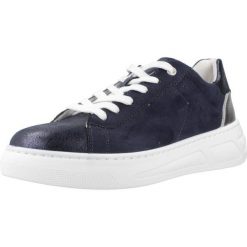 Buty GEOX D LJUBA Niebieski. Niebieskie obuwie treningowe damskie Geox, na fitness i siłownię. Za 529.99 zł.