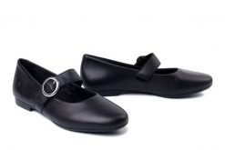 RIEKER REMONTE D0K14-00 black, baleriny damskie. Czarne baleriny damskie Rieker Remonte, bez wzorów, ze skóry, bez obcasa, na obcasie. Za 319.72 zł.