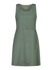 CMP Sukienka funkcyjna w kolorze khaki rozmiar: 44. Brązowe sukienki damskie CMP, bez wzorów, sportowe, bez kołnierzyka, bez ramiączek, rozkloszowane. Za 101.23 zł.