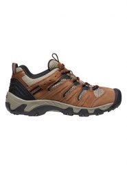 Keen Buty turystyczne "Headout" w kolorze jasnobrązowo-czarnym rozmiar: 42. Brązowe buty trekkingowe męskie Keen, z materiału, bez zapięcia, outdoorowe. Za 272.31 zł.