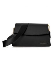 Vince Camuto Torebka w kolorze czarnym - 26 x 16 x 10 cm rozmiar: onesize. Czarne torebki klasyczne damskie Vince Camuto, bez wzorów, z materiału, bez dodatków. Za 158.10 zł.