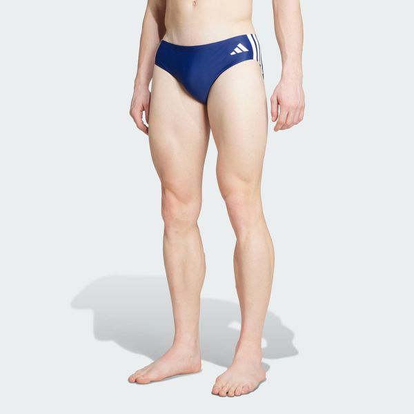 Szorty do pływania 3-Stripes. Białe szorty męskie Adidas, bez wzorów, z elastanu. Za 109.00 zł.