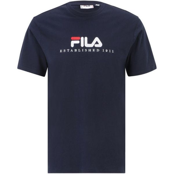 T-shirt Męski Bedburg. Niebieskie t-shirty męskie Fila, l, bez wzorów, bez kołnierzyka. Za 138.99 zł.