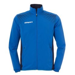 Kurtka prezentacyjna Uhlsport Goal. Niebieskie kurtki męskie UHLSPORT, bez wzorów, sportowe, bez kaptura. W wyprzedaży za 204.00 zł.