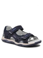 Lasocki Young Sandały CI12-2625-27(IV)CH Granatowy. Niebieskie sandały chłopięce Lasocki Young, z nubiku, bez zapięcia. Za 139.99 zł.