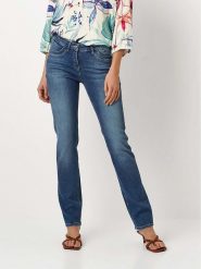 Toni Dżinsy - Regular fit - w kolorze niebieskim rozmiar: 42. Niebieskie jeansy damskie Toni, z podwyższonym stanem. Za 173.99 zł.