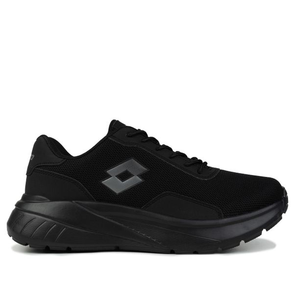 Buty męskie sportowe do chodzenia Lotto VIGORTIV OC. Czarne buty sportowe na co dzień męskie Lotto, z materiału, bez zapięcia, trekkingowe. Za 119.00 zł.