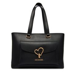 Torebka LOVE MOSCHINO. Czarne torebki klasyczne damskie Love Moschino, bez wzorów, bez dodatków. Za 1,049.00 zł.