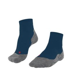 Krótkie skarpetki Falke TK5 Wander. Niebieskie skarpetki męskie Falke, bez wzorów, z poliamidu. Za 117.45 zł.