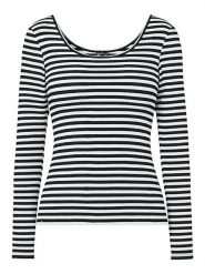 Pieces Koszulka "Kitte" w kolorze czarno-białym rozmiar: M. Białe t-shirty damskie Pieces, m, bez wzorów, z bawełny, bez kołnierzyka. Za 57.06 zł.