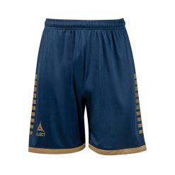 Szorty Select Player Golden. Niebieskie szorty męskie Select, bez wzorów, z materiału, sportowe. Za 119.00 zł.
