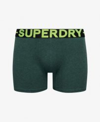Superdry Boxer Triple Pack z organicznej bawełny - Komfortowy krój bokserki. Zielone bokserki męskie Superdry., bez wzorów, z bawełny. Za 200.95 zł.