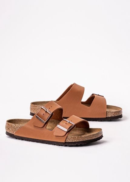 Birkenstock Arizona Soft Footbed BF SFB Klapki. Brązowe klapki i japonki męskie Birkenstock, ze skóry ekologicznej. Za 249.99 zł.