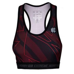 Stanik sportowy fitness siłownia MMA EXTREME HOBBY SHADOW. Brązowe biustonosze sportowe damskie EXTREME HOBBY, bez wzorów, z elastanu. Za 119.00 zł.