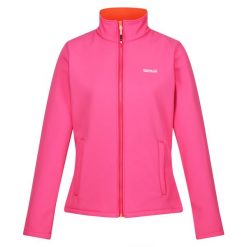 Kurtka Damska Softshell Spacer Connie V. Brązowe kurtki damskie Regatta, m, bez wzorów, z softshellu, bez kaptura. Za 83.99 zł.